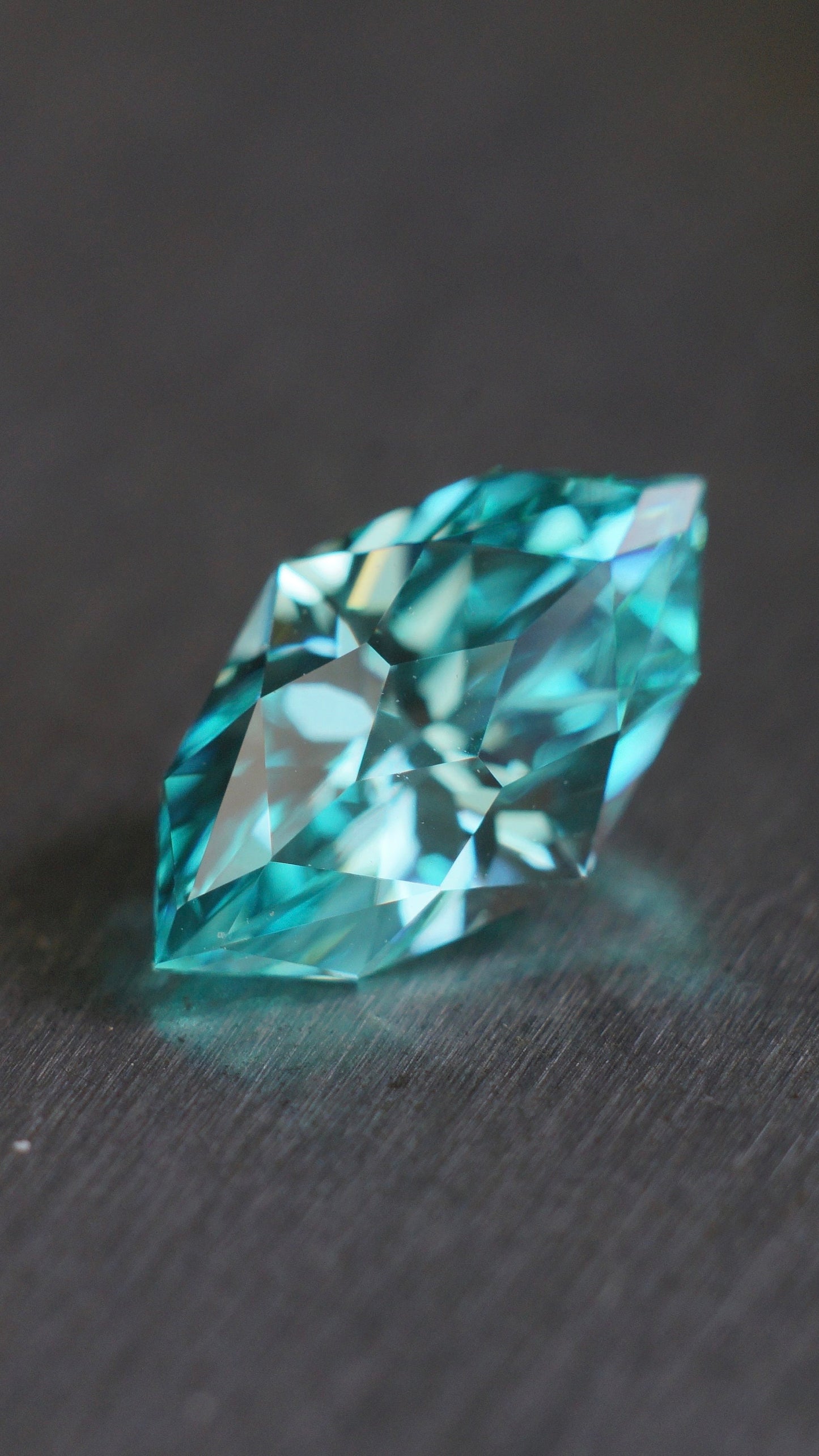 MADE TO ORDER Paraiba YAG marquise shaped stone