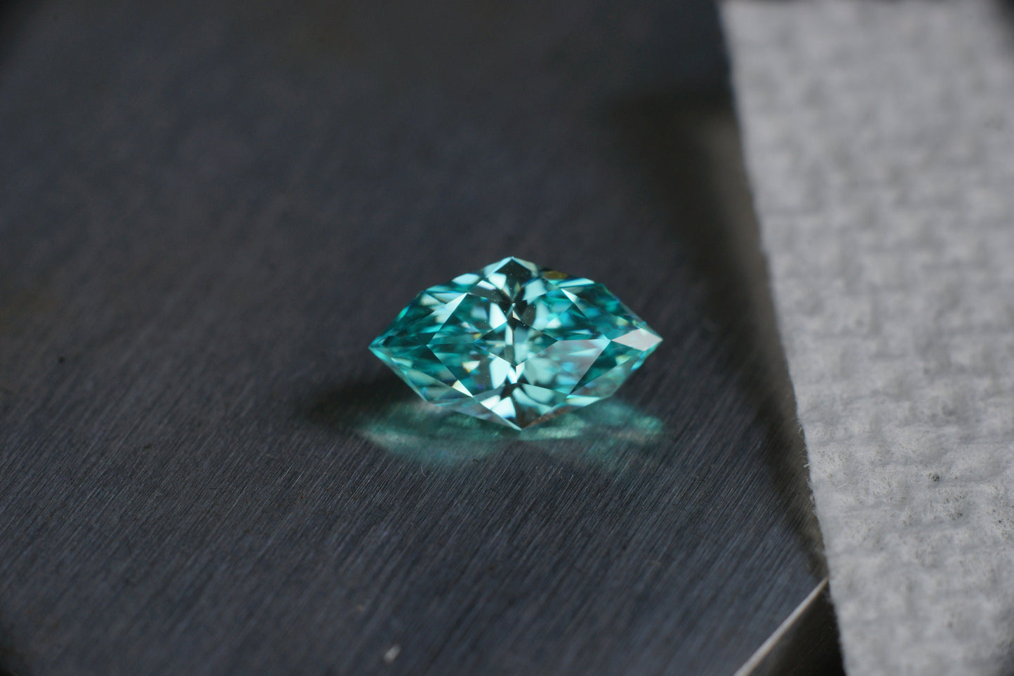 MADE TO ORDER Paraiba YAG marquise shaped stone