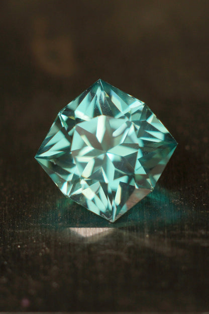 2.06 ct Paraiba flame fusion sapphire