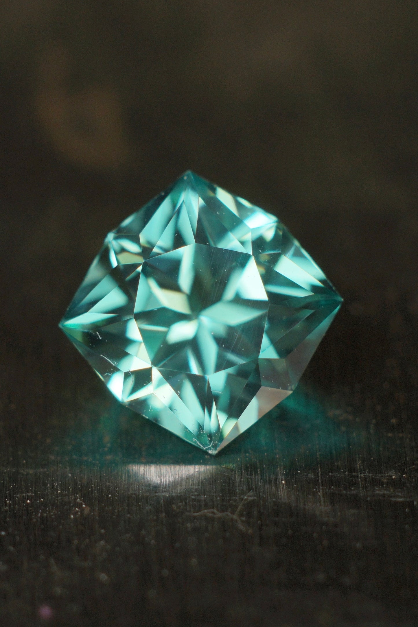 2.06 ct Paraiba flame fusion sapphire