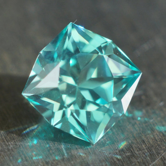 2.06 ct Paraiba flame fusion sapphire